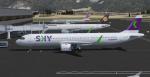 FSX/P3D Airbus A321NEO Sky Airline package
